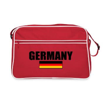Germany - Sac Retro - rouge/blanc - Devant
