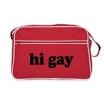 Gay - Retro Bag - red/white - Front