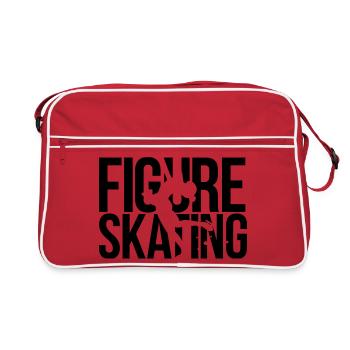 figure skating - Retro Bag - red/white - Front