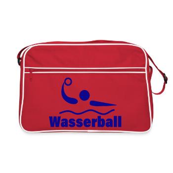 Waterpolo - Sac Retro - rouge/blanc - Devant