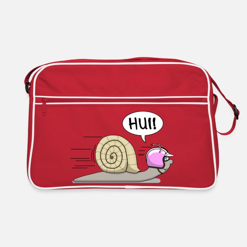 Escargot de course - maintenant aussi en rose Sac Retro