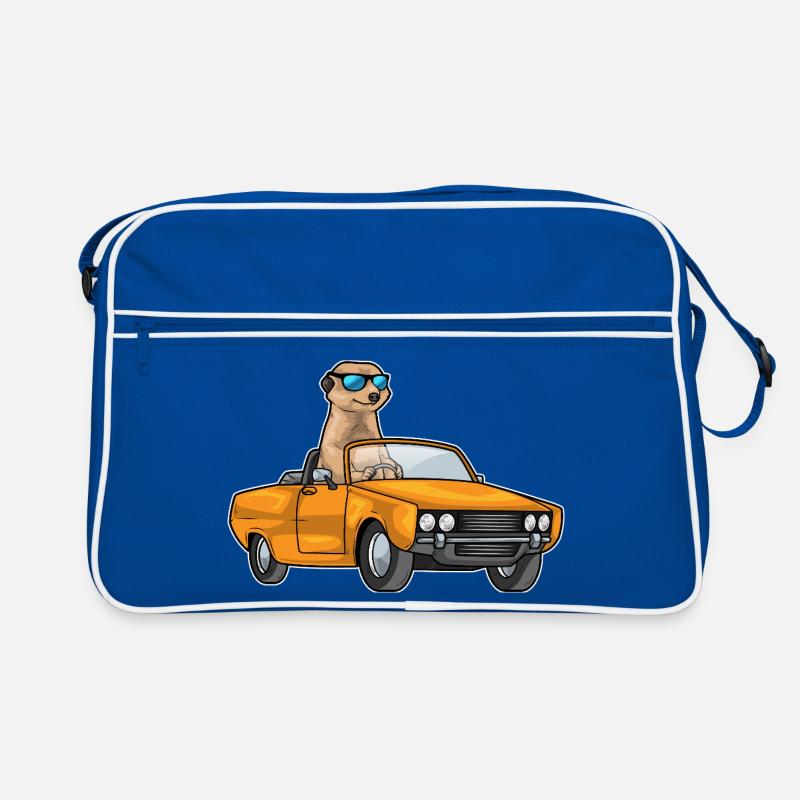 Erdmännchen Auto Retro Tasche