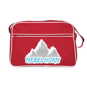 Cadeau pour corne de brume - Sac Retro - rouge/blanc - Devant