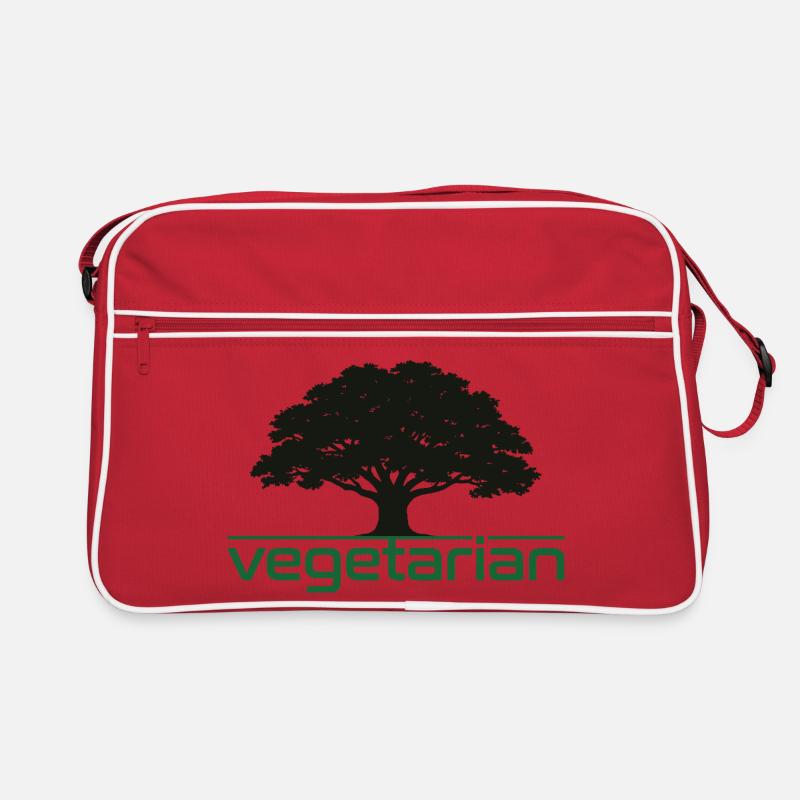 Chêne végétarien – Design nature et durabilité Sac Retro