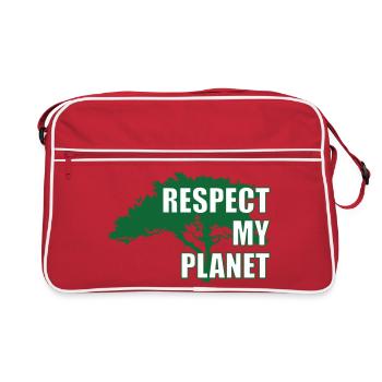 Green Warrior Nature Sauvage Foret - Sac Retro - rouge/blanc - Devant