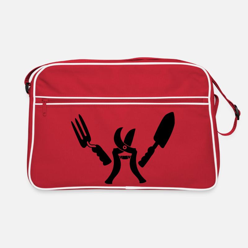 Gartengärtner bereit Retro Tasche