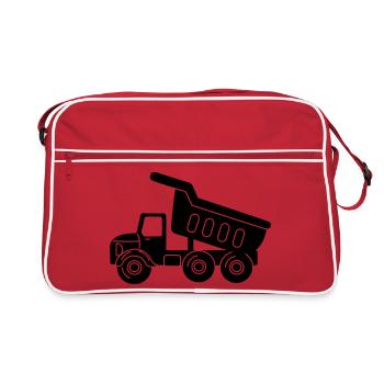 Keepauto - Retro Tasche - Rot/Weiß - Vorne