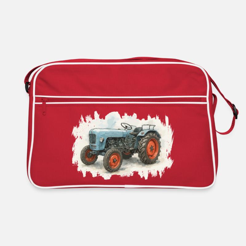 Königstraktor Retro Tasche