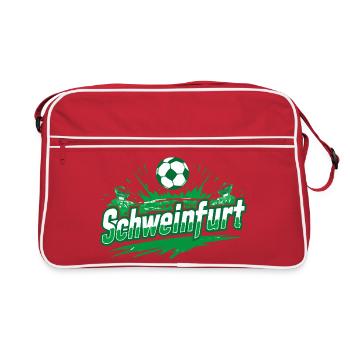 Schweinfurt Football Merchandise - Retro Bag - red/white - Front