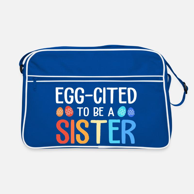 Gender Reveal Easter Mom-to-be Retro Bag