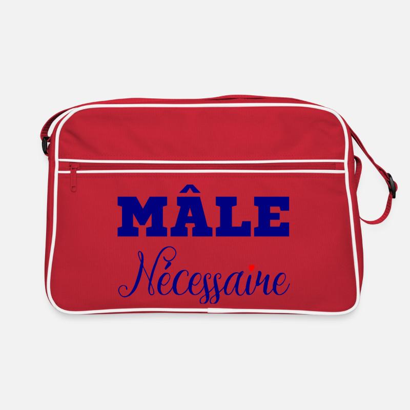 MÄNNLICH NOTWENDIG! Retro Tasche
