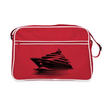 Pur sentiment de croisière, veuillez aller sur le pont solaire - Sac Retro - rouge/blanc - Devant