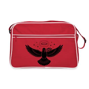 Dove Holy - Retro Bag - red/white - Front