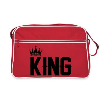 Roi - Sac Retro - rouge/blanc - Devant