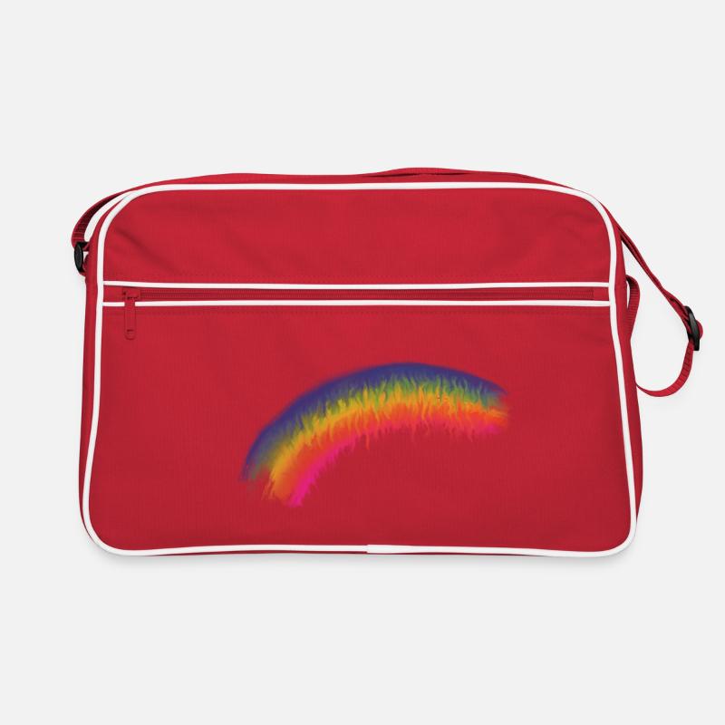 Rainbow Brush Sheet Retro Bag