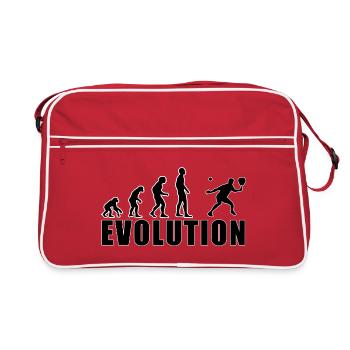 Evolution Padel Player Gift - Retro Bag - red/white - Front