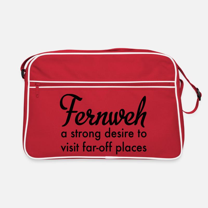Fernweh Retro Tasche