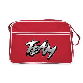 Équipe - Sac Retro - rouge/blanc - Devant