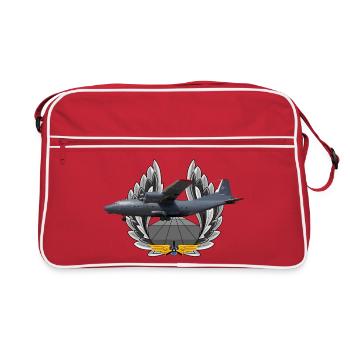 An-12 - Retro Tasche - Rot/Weiß - Vorne