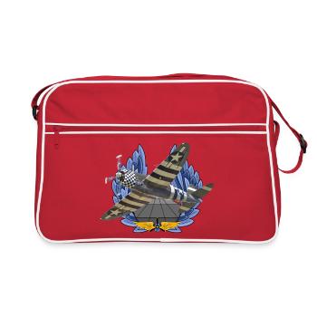 P-47 Thunderbolt - Retro Bag - red/white - Front