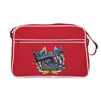 F4U Corsair - Retro Bag - red/white - Front
