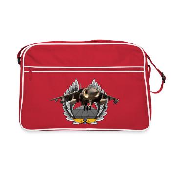 Busard - Sac Retro - rouge/blanc - Devant