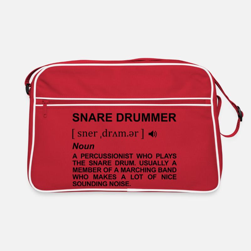 Drummer Dictionary Retro Bag