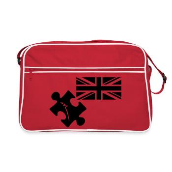 Puzzle John Spilsbury - Sac Retro - rouge/blanc - Devant