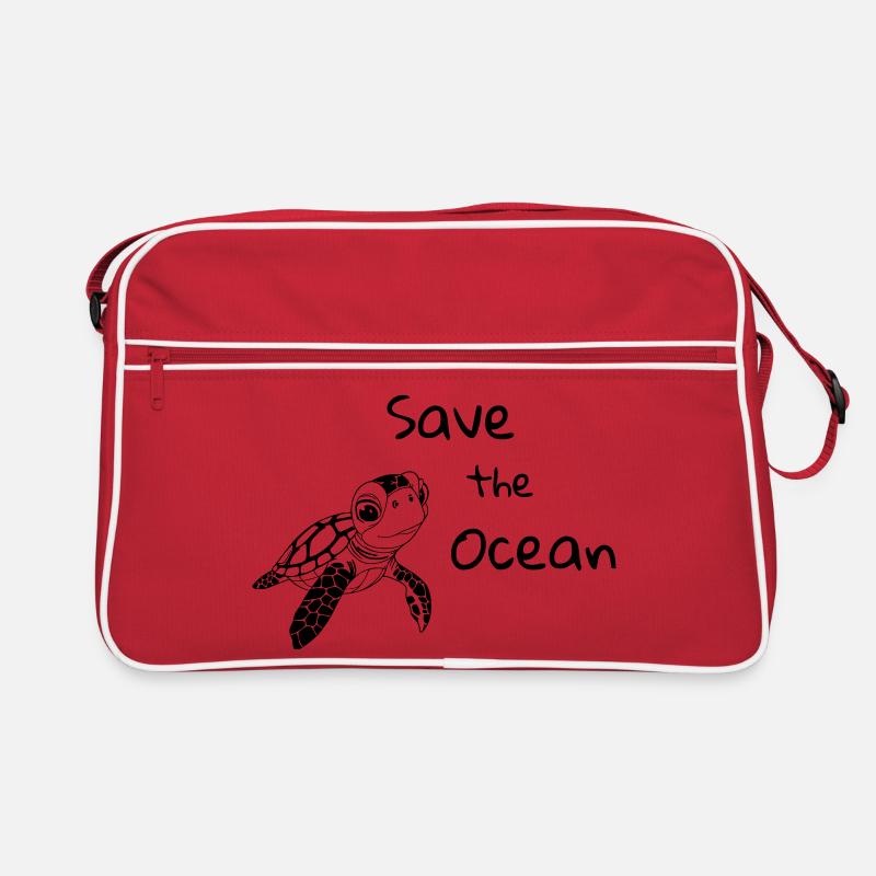 Reed Toad - Save the Ocean Retro Bag