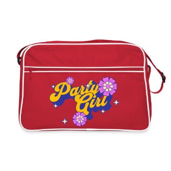 Fêtarde - Sac Retro - rouge/blanc - Devant