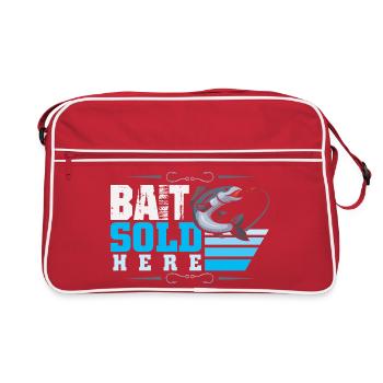 Pêcheurs Pêcheurs Pêcheurs Pêcheurs Pêcheurs Sportifs - Sac Retro - rouge/blanc - Devant