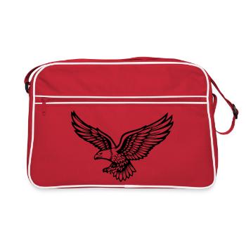 eagle - Retro Bag - red/white - Front