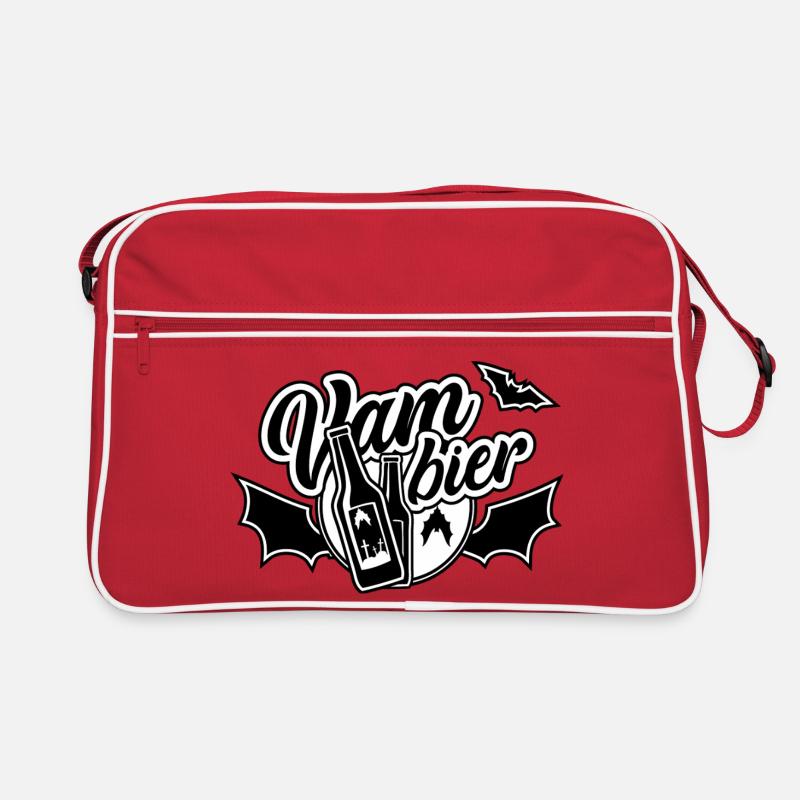 Vam-Bier, Bier, Vampier Retro Tasche