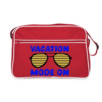 Mode vacances activé - Sac Retro - rouge/blanc - Devant