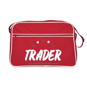 Profession de commerçant - Sac Retro - rouge/blanc - Devant