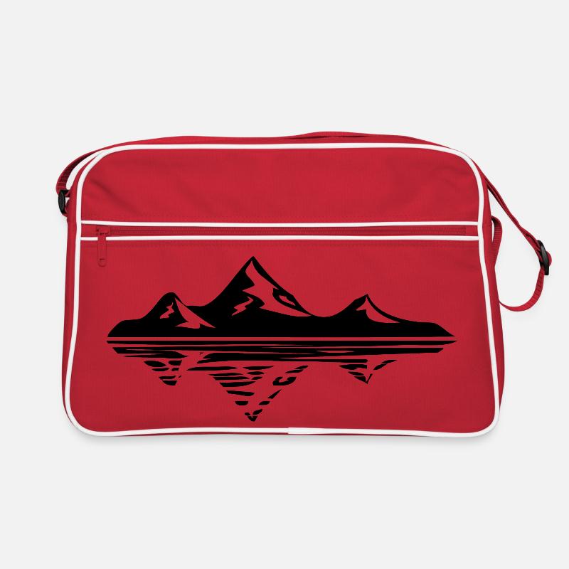 Berg Berge Retro Tasche