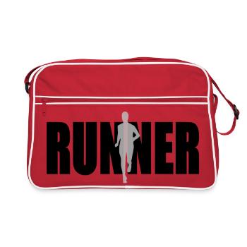 Runner - Retro Bag - red/white - Front
