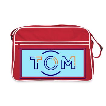 Tom - Sac Retro - rouge/blanc - Devant