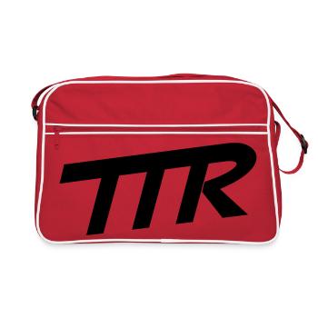 Steuern Sie die Reichen - Retro Tasche - Rot/Weiß - Vorne