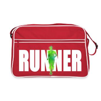 Runner - Retro Bag - red/white - Front