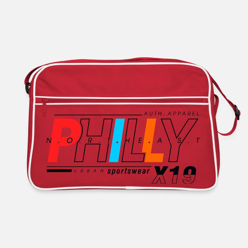 Abstract Geometric Pattern Design Retro Bag