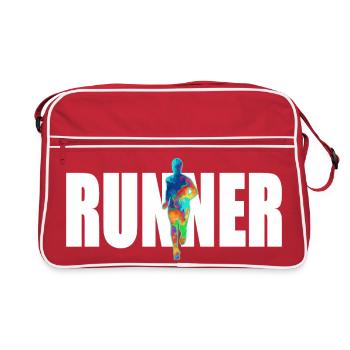 Runner - Retro Bag - red/white - Front