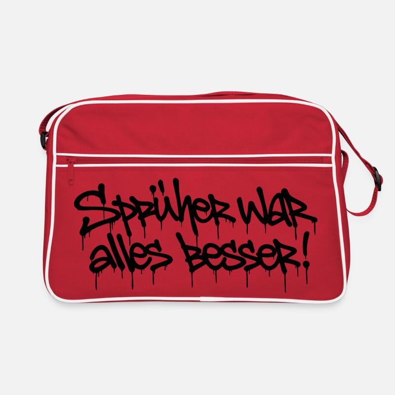 Le pulvérisateur était complètement amélioré ! – Conception de balises de graffiti Sac Retro