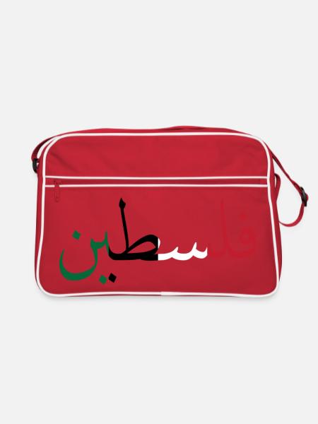 Palestine - Sac Retro - rouge/blanc - Devant