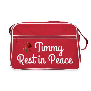Cadeau de la chemise Timmy Wal - Sac Retro - rouge/blanc - Devant