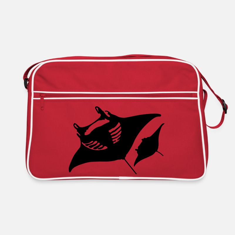 Teufelsrochen Retro Tasche