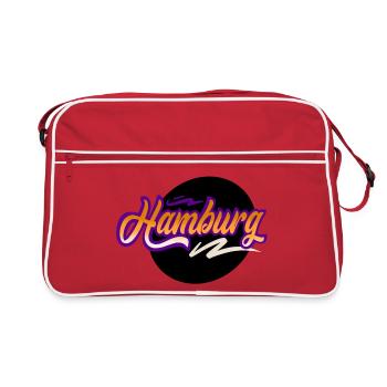 Hamburg - Retro Bag - red/white - Front