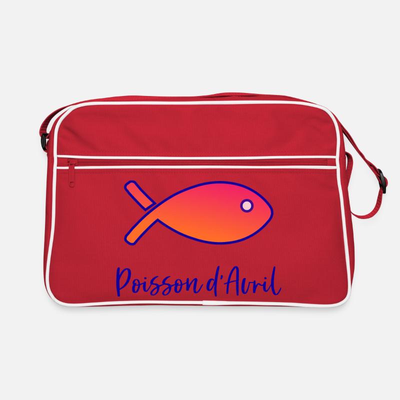 POISSON D'AVRIL Sac Retro