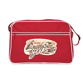Conception de danse et de danse en ligne - Sac Retro - rouge/blanc - Devant