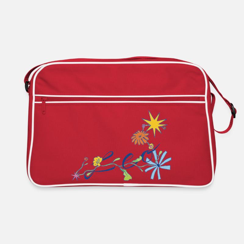 Leo – Creative Zodiac Illustration Retro Bag